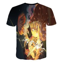 T-shirt Demon Slayer Zenitsu Concentration dos