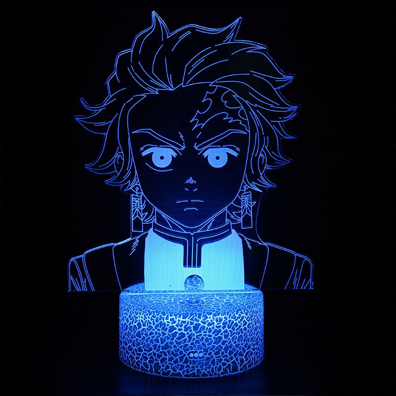 Lampe Demon Slayer : Veilleuse LED Officielle Japonaise, Fonctionne Sur Piles