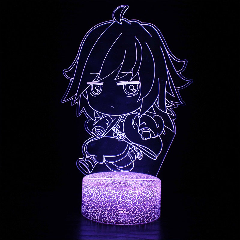 Lampe à LED Demon Slayer - Licence Japonaise Slayers - Fonctionne Sur Piles - Neuve
