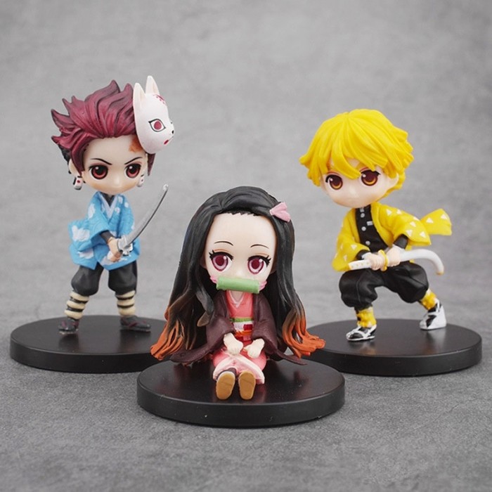 Demon Slayer Figurine, Demon Slayer Anime Figurines, PVC Anime Personnage,  Personnages, Statue Collectibles, Cadeau pour adultes et enfants (Agatsuma  Zenitsu) : : Jouets